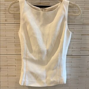 Never Worn J. Crew Cream Textured Sleeveless Tank Top NWT